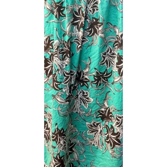 (5 for $25) Chadwick's Sleeveless V-Neck Banded Waist Floral Dress Size 4P - Picture 7 of 7